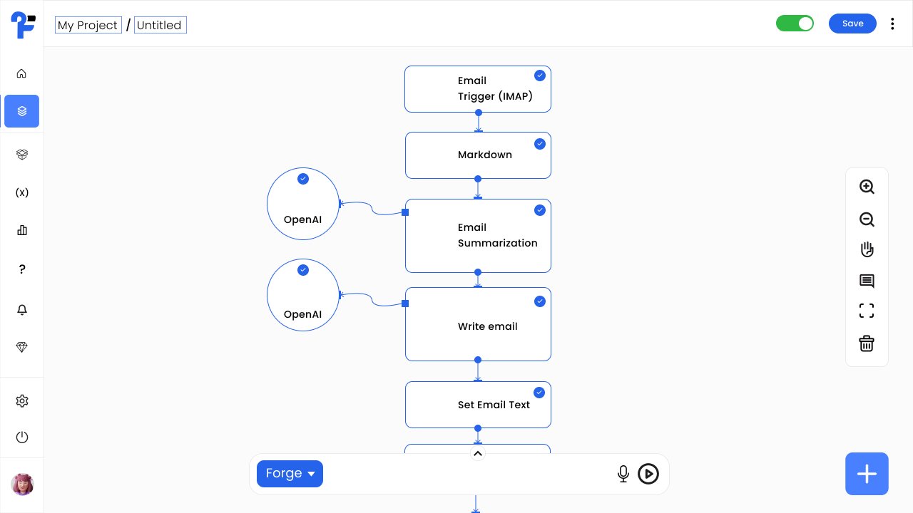 Workflow Builder Interface